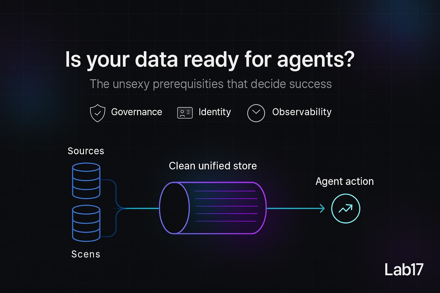 Is your data ready for agents? The unsexy prerequisites that decide success